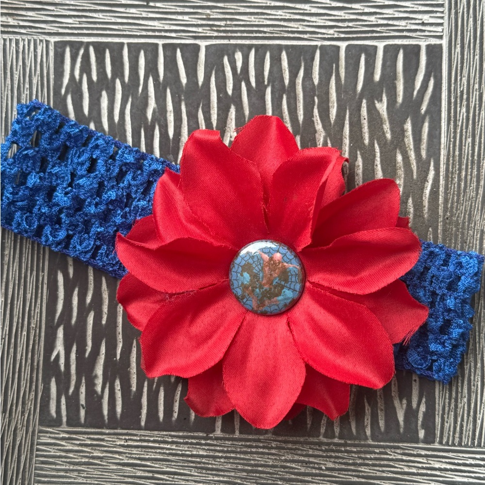 “Spider Man” Adorable Child’s Headband with clip